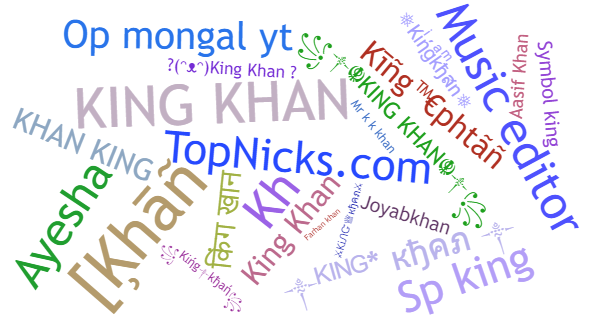 Nicknames for Kingkhan