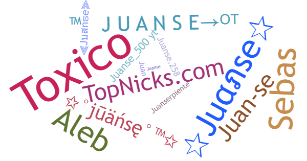 Nicknames for Juanse