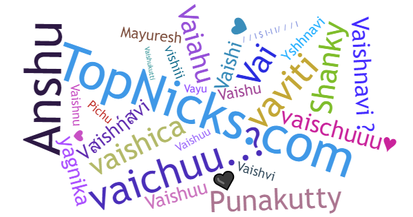 Nicknames for Vaishnavi