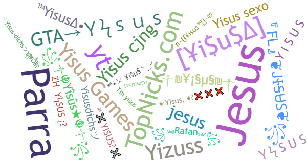 Nicknames for Yisus