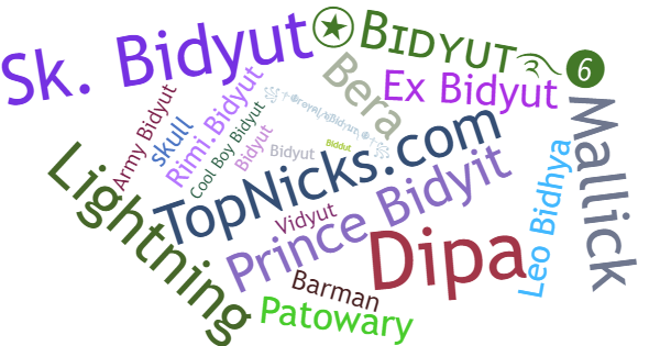 Nicknames for Bidyut