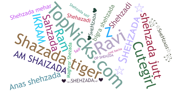 Nicknames for Shehzada