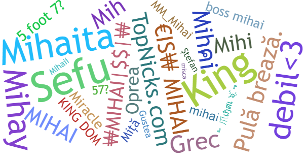 Nicknames for Mihai