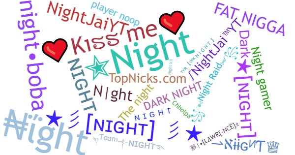 Nicknames for Night