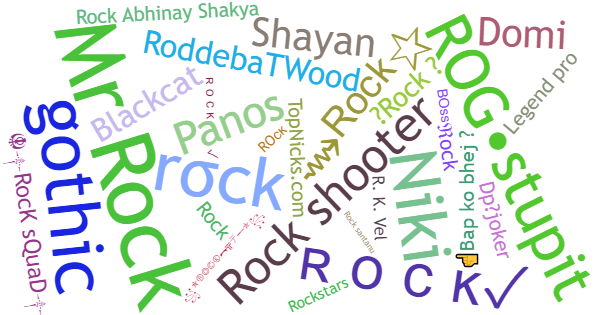 Nicknames for Rock