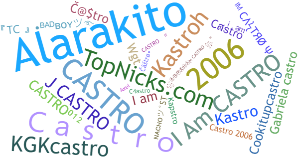 Nicknames for Castro