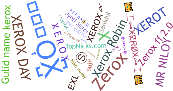 Nicknames for Xerox