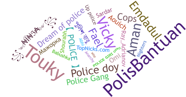 Nicknames for Police