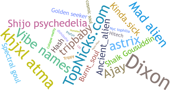 Nicknames for Psychedelic