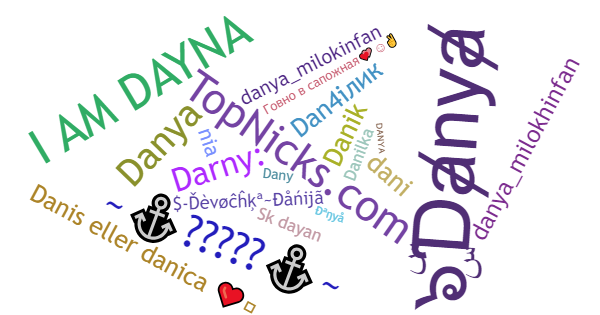 Nicknames for Danya