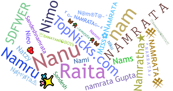 Nicknames for Namrata