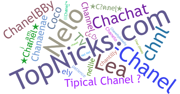 Nicknames for Chanel