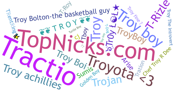 Nicknames for Troy