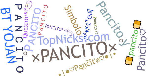 Nicknames for Pancito