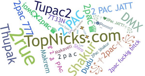 Nicknames for 2pac