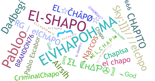 Nicknames for ElChapo