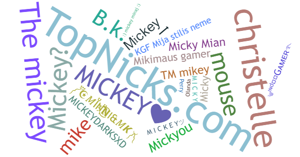 Nicknames for Mickey