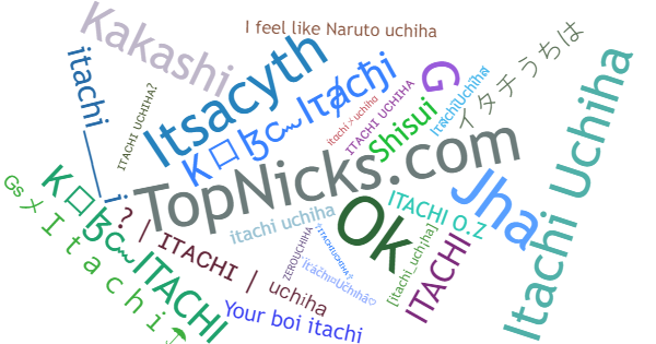 Nicknames for ItachiUchiha