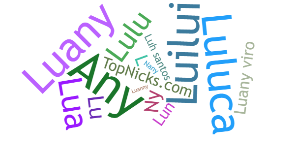 Nicknames for Luany