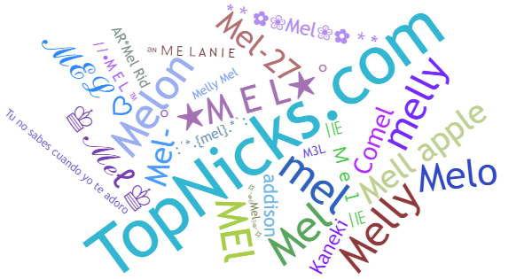 Nicknames for Mel