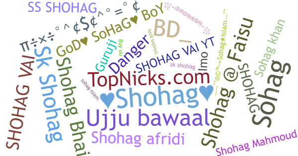 Nicknames for Shohag