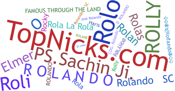 Nicknames for Rolando