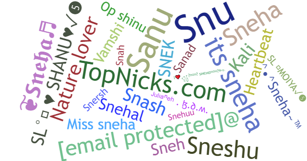 Nicknames for Sneha