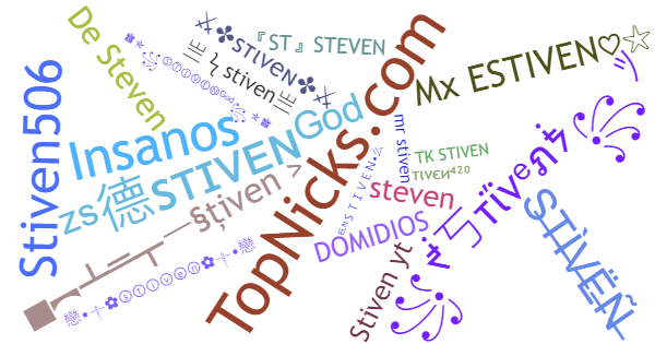 Nicknames for Stiven