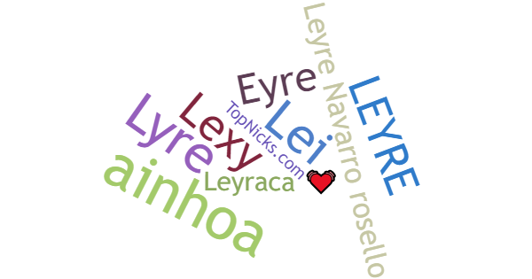 Nicknames for LEYRE