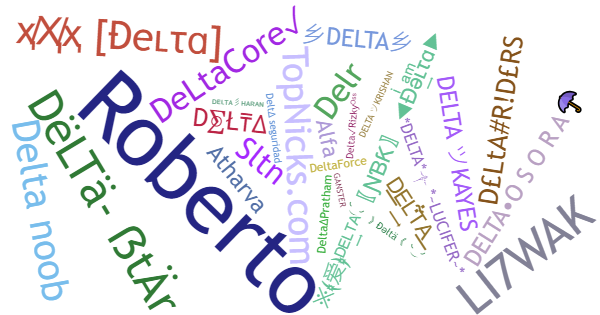 Nicknames for Delta