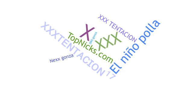 Nicknames for Xxx