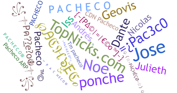 Nicknames for Pacheco