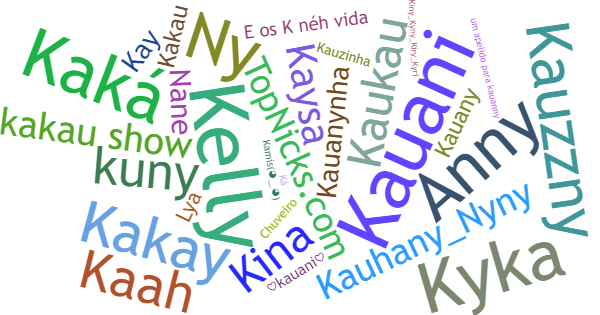 Nicknames for Kauany