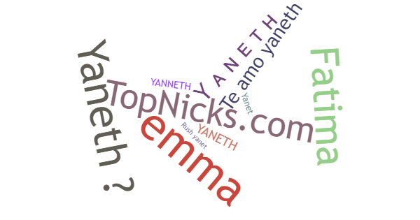 Nicknames for Yaneth