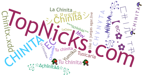 Nicknames for Chinita