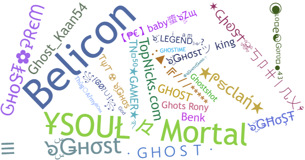 Nicknames for Ghost