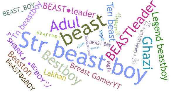 Nicknames for Beastboy