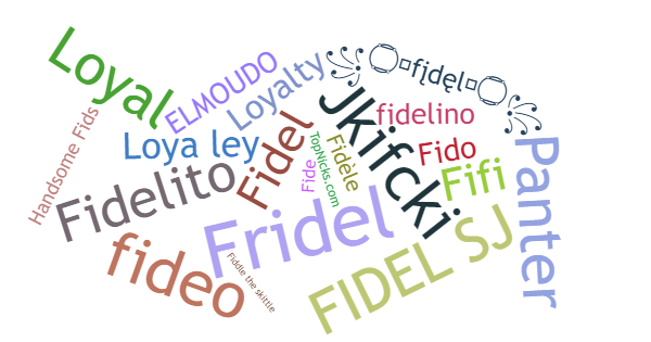 Nicknames for Fidel