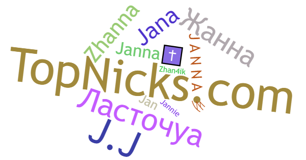 Nicknames for Janna