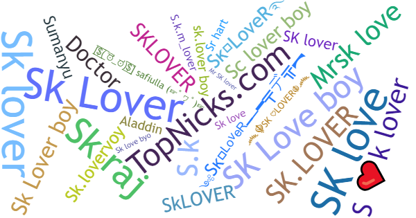 Nicknames for SKlover