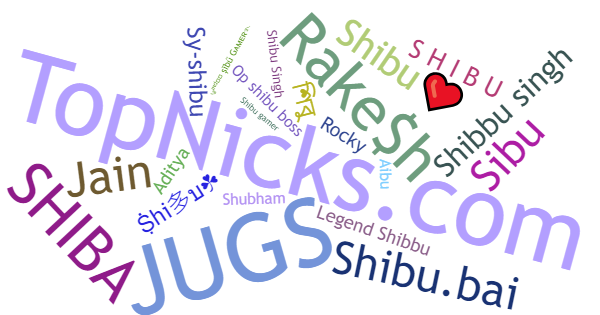 Nicknames for Shibu