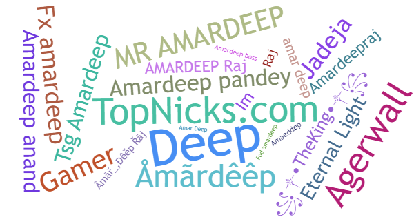 Nicknames for Amardeep