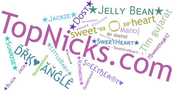 Nicknames for Sweetheart