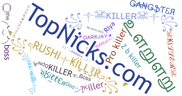 Nicknames for Killer