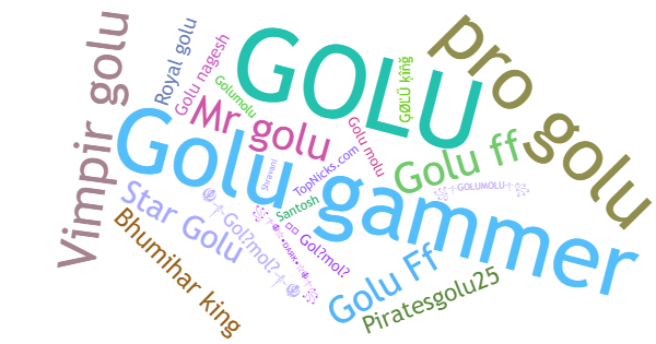 Nicknames for Golumolu