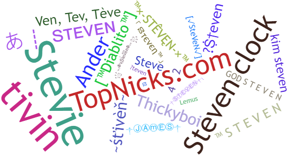 Nicknames for Steven