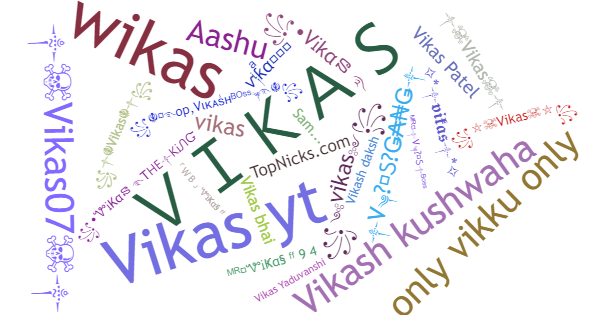 Nicknames for Vikas