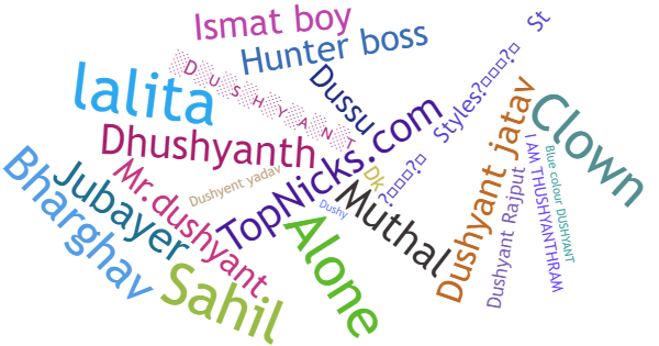 Nicknames for Dushyant