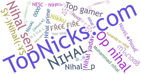 Nicknames for Nihal