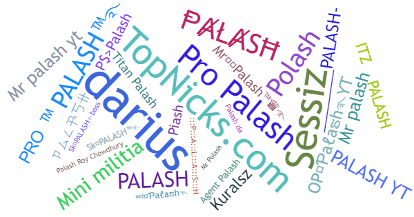 Nicknames for Palash